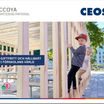 Accoya trä i förskolans värld – Arkitekters självklara val