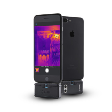 FLIR ONE Pro LT low-cost thermal imaging camera for smartphones & tablets