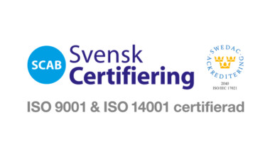 iCell är ISO-certifierat!