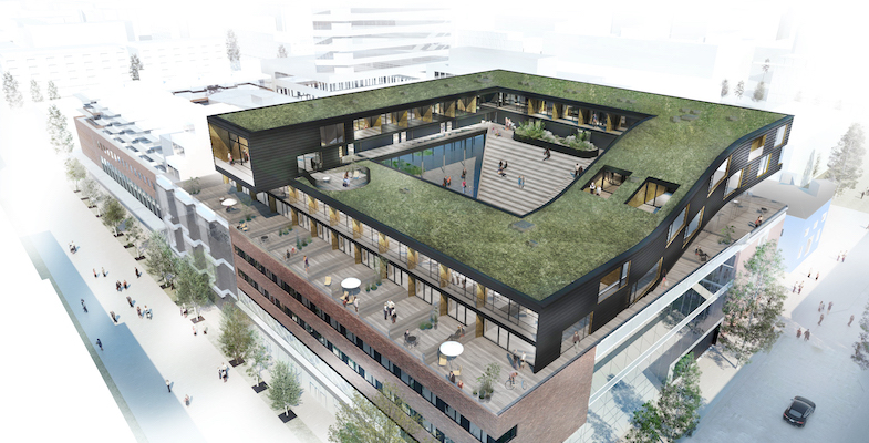Exklusiva bostäder byggs ovanpå Umeågalleria