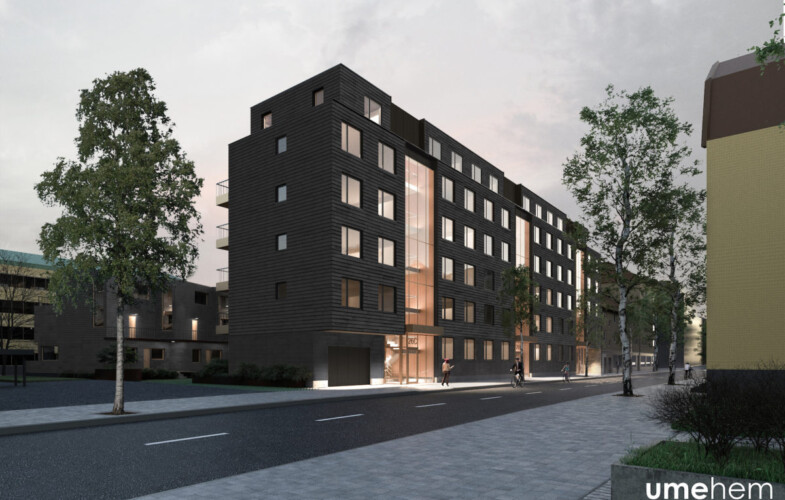 Spetskompetenser bygger hållbart nytt kvarter i Umeå