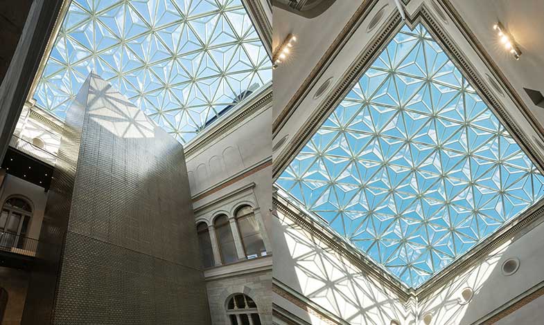 Nationalmuseum - glaskupoler med doft av artonhundratal och modern high-tech