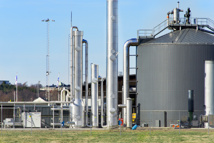 Biogasanlaggning Uppsala