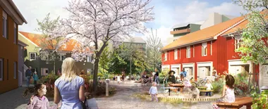 Skövde Aspö Illustration Abako Arkitekter