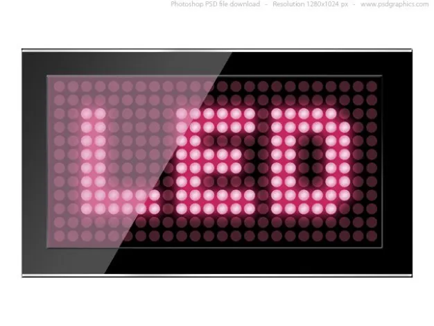 Led skylt