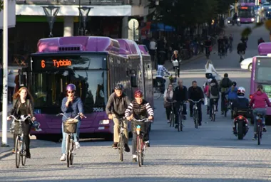 Cyklister i Örebro