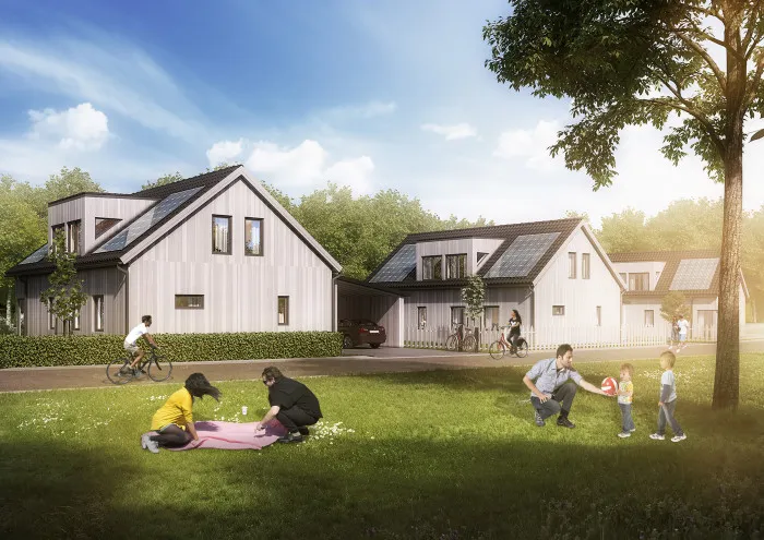 Riksbyggen planerar energisnåla villor i Göteborg