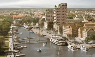 Norrtälje Hamns nya bro