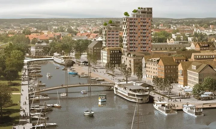 Norrtälje Hamns nya bro