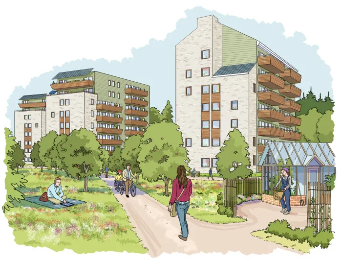 Skövdebostäders-Aspö-Eko-logi-blir-passivhus
