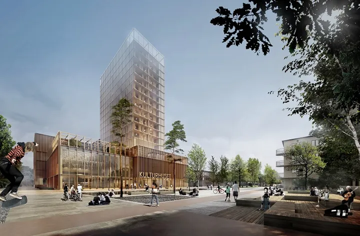 Skellefteå Kulturhus White