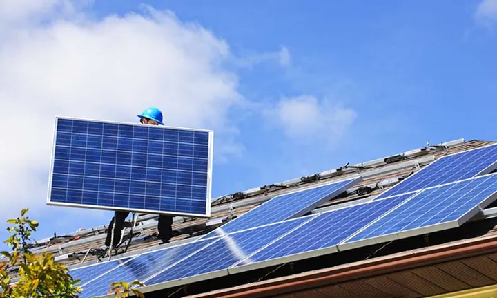 Solcellsinstallation