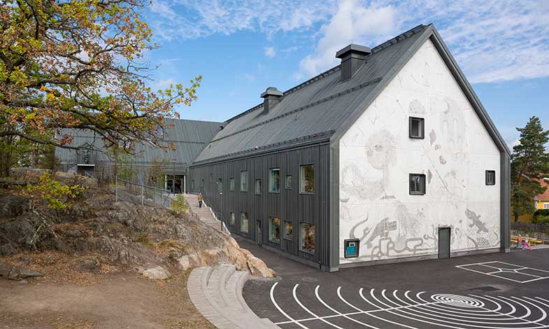 Långbrodalsskolan-i-Älvsjö-vann-Årets-Stockholmsbyggnad