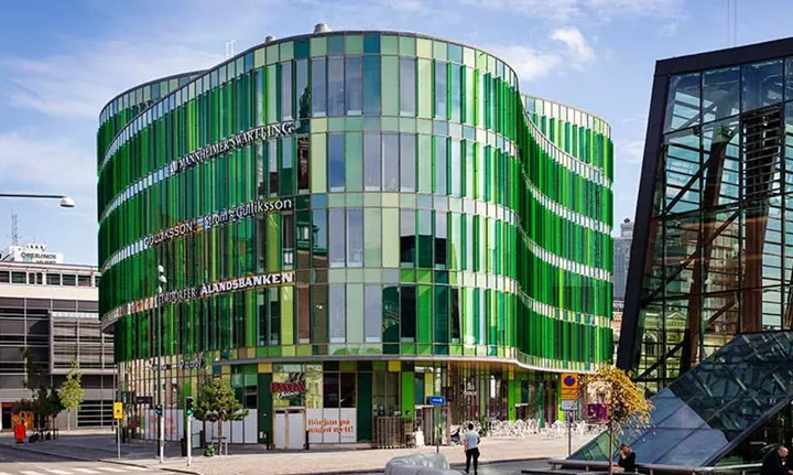Glasvasen