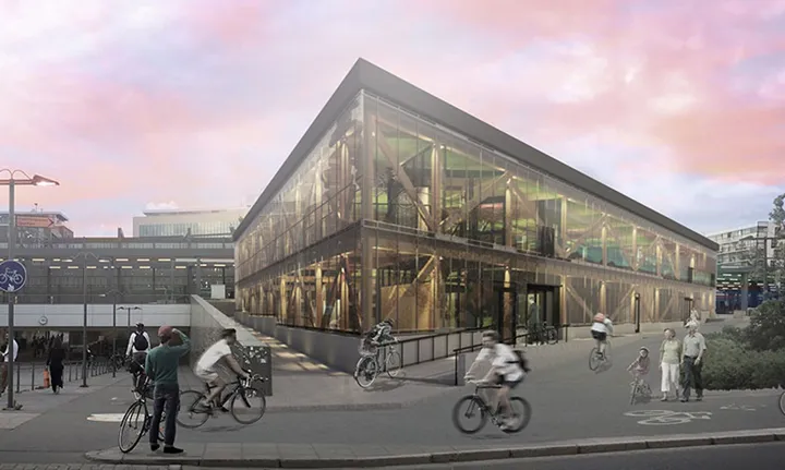 Cykelparkeringshus-tar-form-i-Uppsala