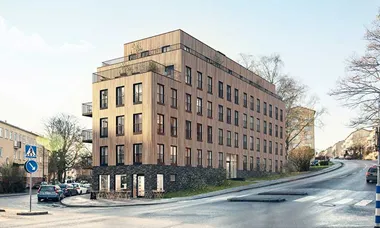 Byggstart-för-trähus-i-Midsommarkransen