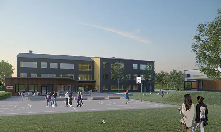 Hemsö startar byggandet av Stockholms första Svanenmärkta skola