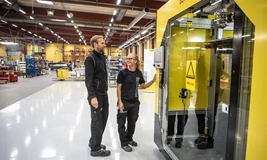 NorDan är först med 3D-printade fönster
