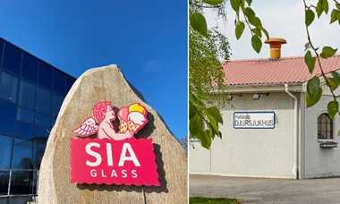 Spillvärme från glassfabrik värmer upp djursjukhus