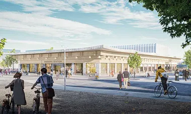 En ny mötesplats vid havet tar form i Varberg