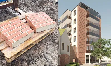 Helsingborgshem återbrukar material från rivningshus
