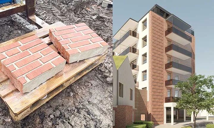 Helsingborgshem återbrukar material från rivningshus
