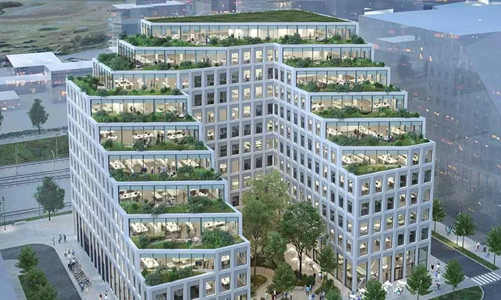 GlasLindberg levererar fasader och fönster till Hyllie Terrass