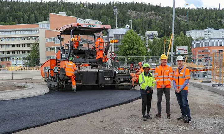 Peab startar unikt projekt - lägger asfalt med lignin
