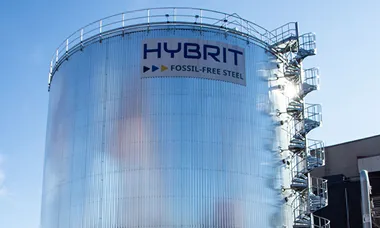 Lyckade försök med att ersätta fossila bränslen i HYBRIT