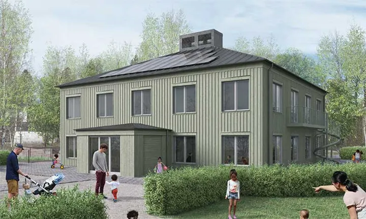 Hoivatilat och Metropolis arkitekter vinner tävling om ny förskola