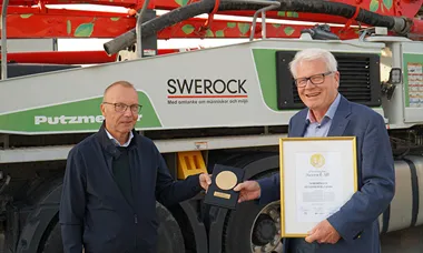 Swerocks ECO-Betong vinner Nordbyggs Guldmedalj