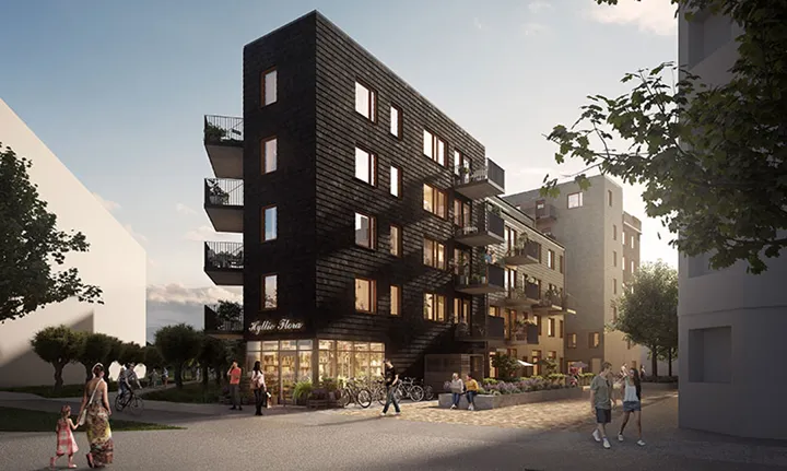 Peab bygger nytt bostadsprojekt i Hyllie