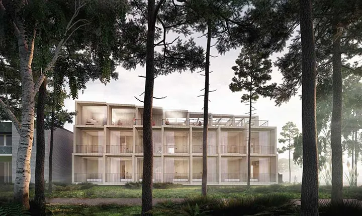 3XN ritar klimatpositivt hotell på Bornholm