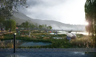 Parken som ska klara klimatförändringar 100 år framåt