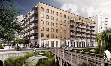 Skanska mångmiljoninvesterar i Barkarbystaden