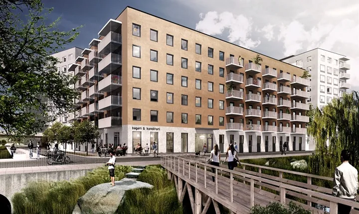 Skanska mångmiljoninvesterar i Barkarbystaden