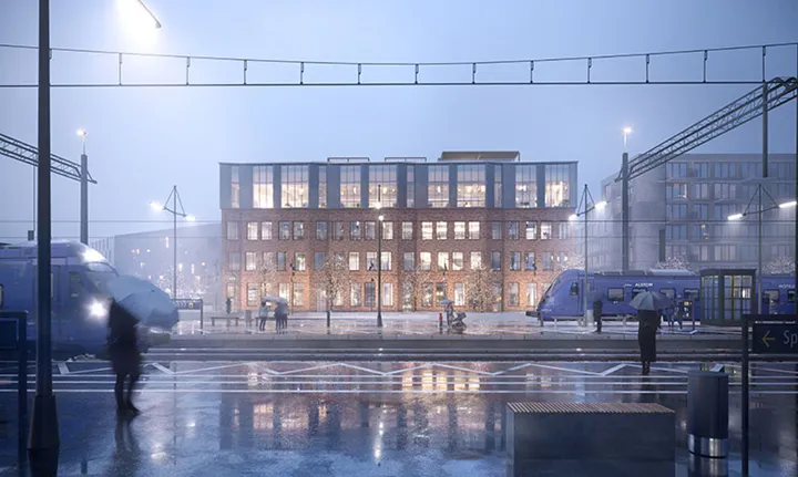 Första spadtag för Kävlinges nya medborgarhus