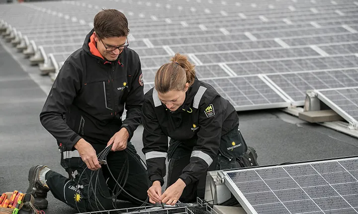 Solceller_montering