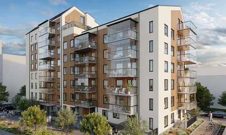 NCC bygger 47 bostadsrätter i Linköping för HSB