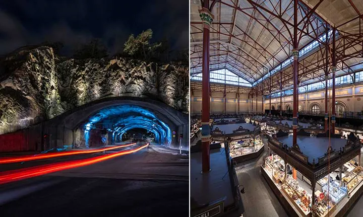 Östermalms saluhall vinner ljusdesignpris