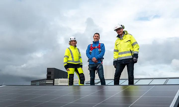 Wihlborgs och E.ON satsar på solceller med lägre klimatavtryck