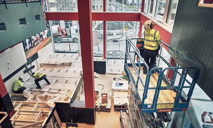Ramirent satsar på uppkopplad byggvärme