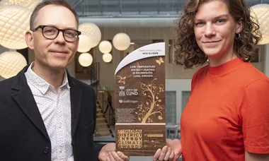 Brunnshögs lågtempererade fjärrvärmenät prisas internationellt