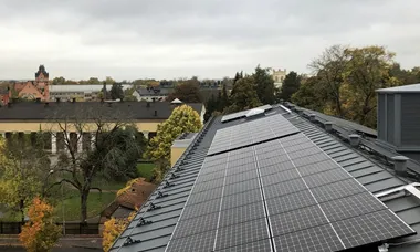 Akademiska Hus driftsätter satsning på solceller i Uppsala