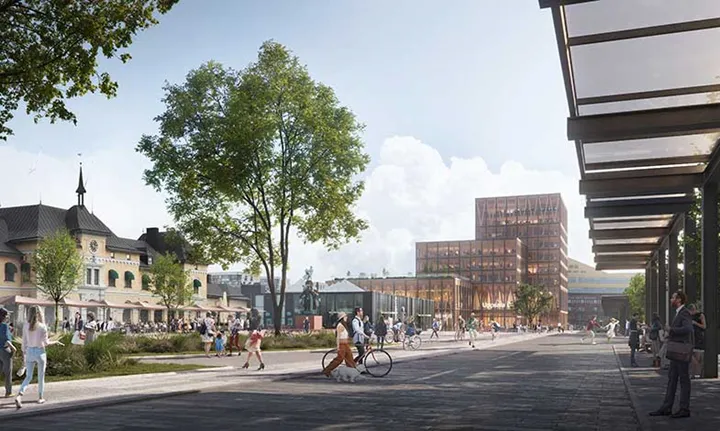 Så ser planen ut för nya Uppsala C