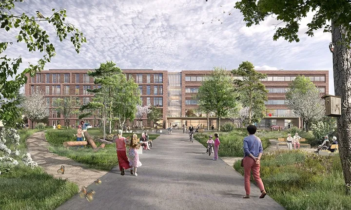 White formger Centralsjukhuset i Karlstad