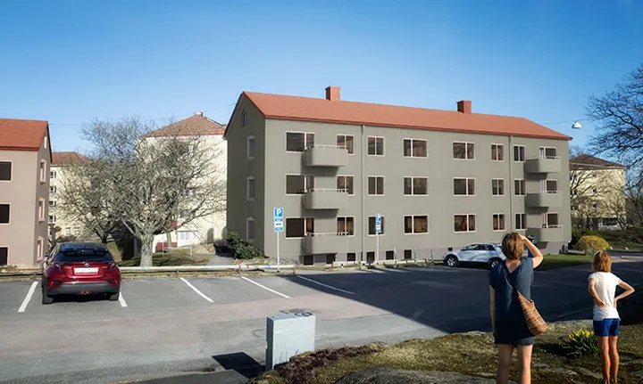 50-talshus renoveras med återbruk och folkhemsarkitektur