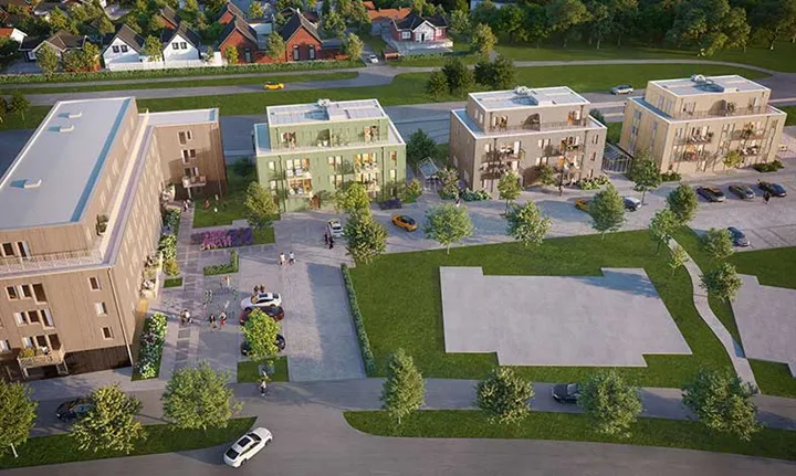 NCC bygger 99 hyreslägenheter i Linköping