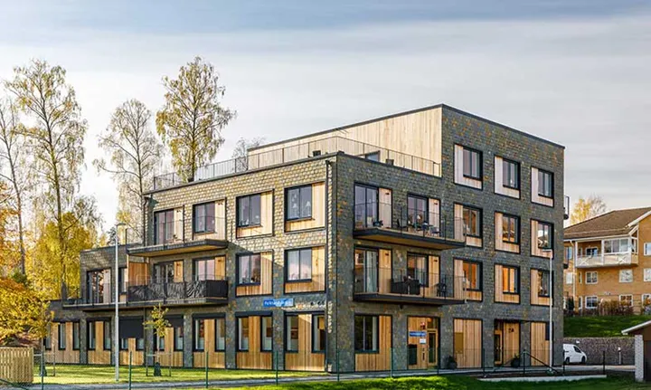 Kostnader för betong- och träbyggnader jämförs i ny studie