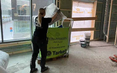 NOAK - a°tervinning av installationsspill